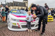 Een warm welkom voor de NASCAR-rijders