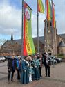 De Slamridders hebben de carnavalsvlaggen gehesen