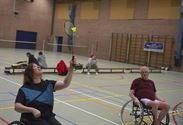 Beperkt aantal rolstoelbadmintonners in Berkenbos