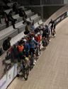 Ze vlogen er weer tegenaan op de Velodroom