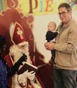 De Sint bracht een bezoek aan de Blauwe Wijk