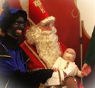De Sint bracht een bezoek aan de Blauwe Wijk