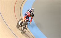 Omnium en sprintwedstrijden op de Velodroom