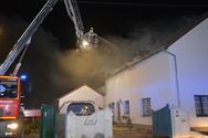 Zware brand treft woning in Viversel