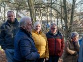 Veel deelnemers aan Winterborrelwandeling