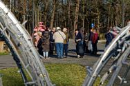 Veel deelnemers aan Winterborrelwandeling