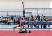 Ook tweede acro-gymdag leverde spektakel