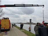 Scooter gebruikt bij explosie uit kanaal gehaald