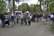 Baasjes en honden wandelden naar De Kluis