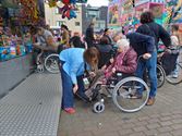 Bezoekers genoten van een prikkelarme kermis