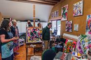 Kijken in de ateliers van Eefje en Quinten