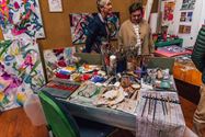 Kijken in de ateliers van Eefje en Quinten