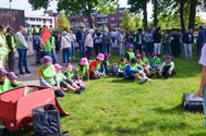 Met zijn allen op Lentewandeling door Heusden