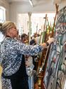 Veel volk genoot van eerste dag kunstenfestival