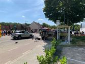 Gewonden en ravage bij botsing op Cité