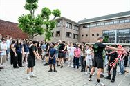 Mega kussengevecht rondt schooljaar in SFC af