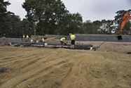 De nieuwe BMX-track krijgt dagelijks meer gestalte