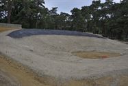 De nieuwe BMX-track krijgt dagelijks meer gestalte