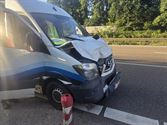 Drie gewonden na crash op eerder ongeval