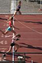 Kranige jeugdatleten trotseren de hitte