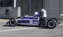 De kranige oudjes in volle actie op Historic GP