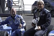 De kranige oudjes in volle actie op Historic GP
