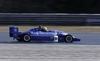 De kranige oudjes in volle actie op Historic GP