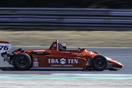 De kranige oudjes in volle actie op Historic GP