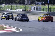 De kranige oudjes in volle actie op Historic GP