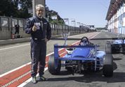De kranige oudjes in volle actie op Historic GP