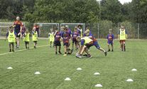 Getuigschrift en ijsje beloning na week rugbykamp