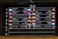 Vandaag was het aan de gemengde dubbelteams