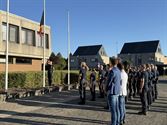 Brandweer herdenkt Benni en Chris