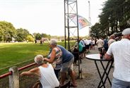 Geblesseerde speler domper op voetbalontmoeting