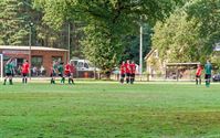 Geblesseerde speler domper op voetbalontmoeting