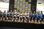 Belgische dames winnen zilver per ploeg