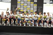 Belgische dames winnen zilver per ploeg