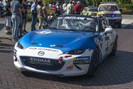 Massa volk voor parade van 24 Uren van Zolder