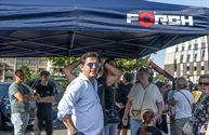 Massa volk voor parade van 24 Uren van Zolder