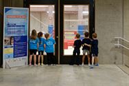 Kinderen amuseerden zich op de sportbeurs