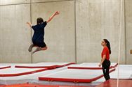 Kinderen amuseerden zich op de sportbeurs