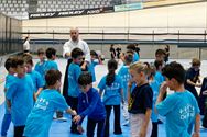 Kinderen amuseerden zich op de sportbeurs