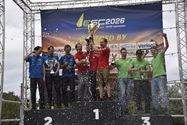 Een feestje op het podium