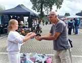 De zon kwam tevoorschijn voor Zolder Leeft