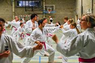Roze karategordel in de strijd tegen borstkanker