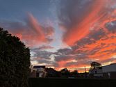 Wat een bijzondere lucht vanavond