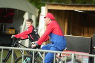 Rare snuiters aan de start van de funcross