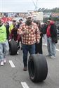 Amerikaanse sfeer hing ook in de paddock