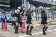 Amerikaanse sfeer hing ook in de paddock