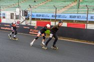 150 dappere skaters maar helaas geen supporters